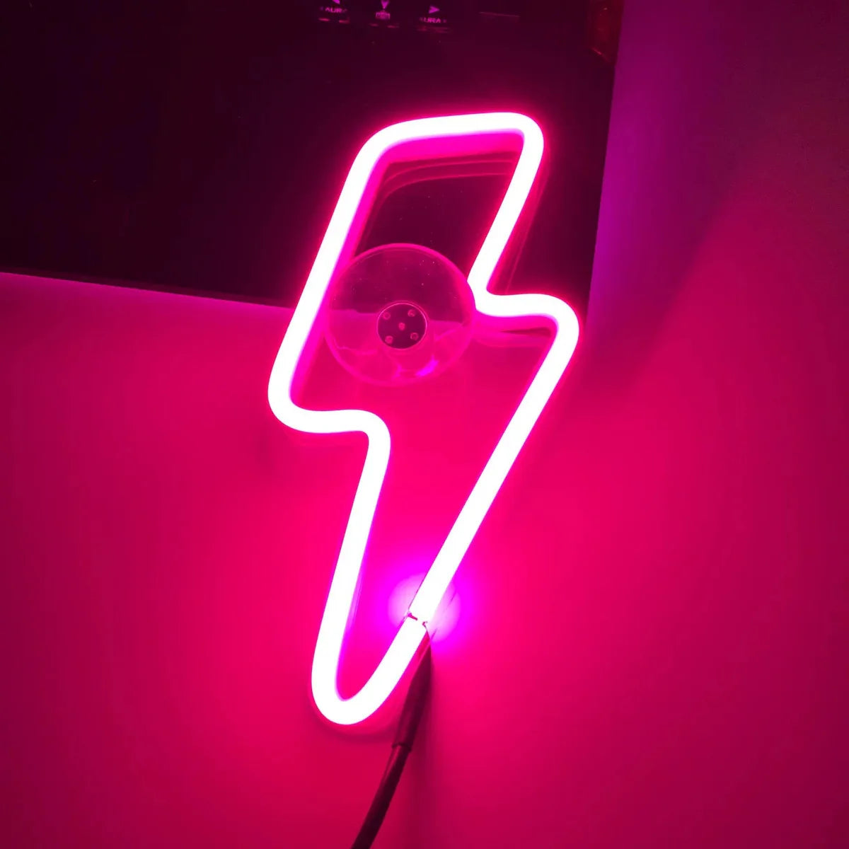 Car Interior Decorative Ambient Light – Heart-Shaped Neon LED Atmosphere Lamp for Windows - Image 7