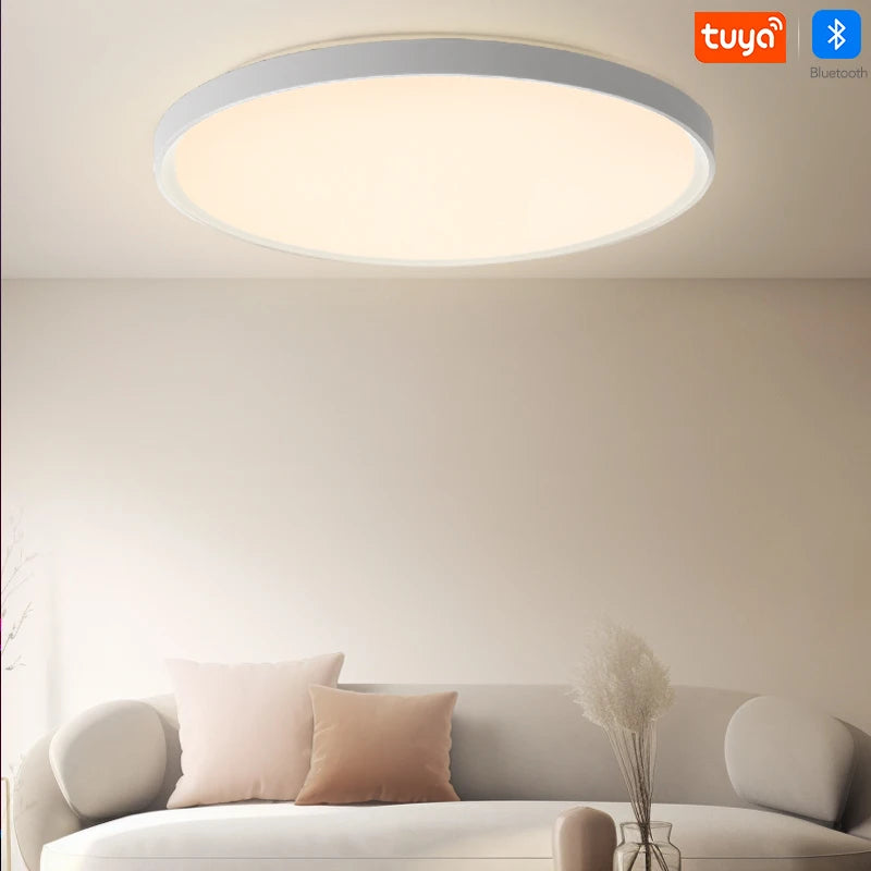 LED Smart Ceiling Lamp – RGB+CW Dimmable Light with APP & Remote Control, Music Speaker for Home Decor - Image 8