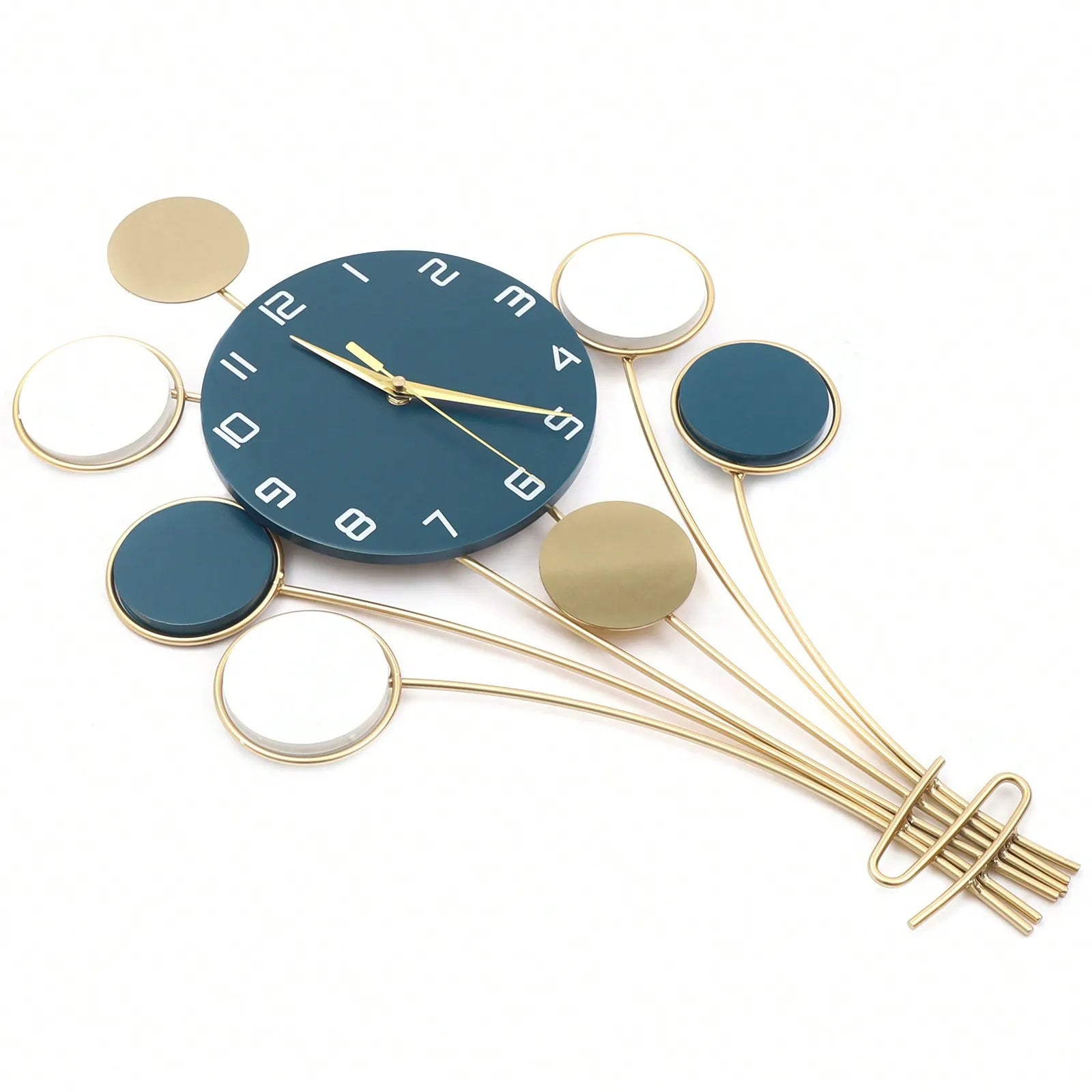 Large Hot Air Balloon Wall Clock – Silent Battery-Operated Design, No Drilling Required - Image 7