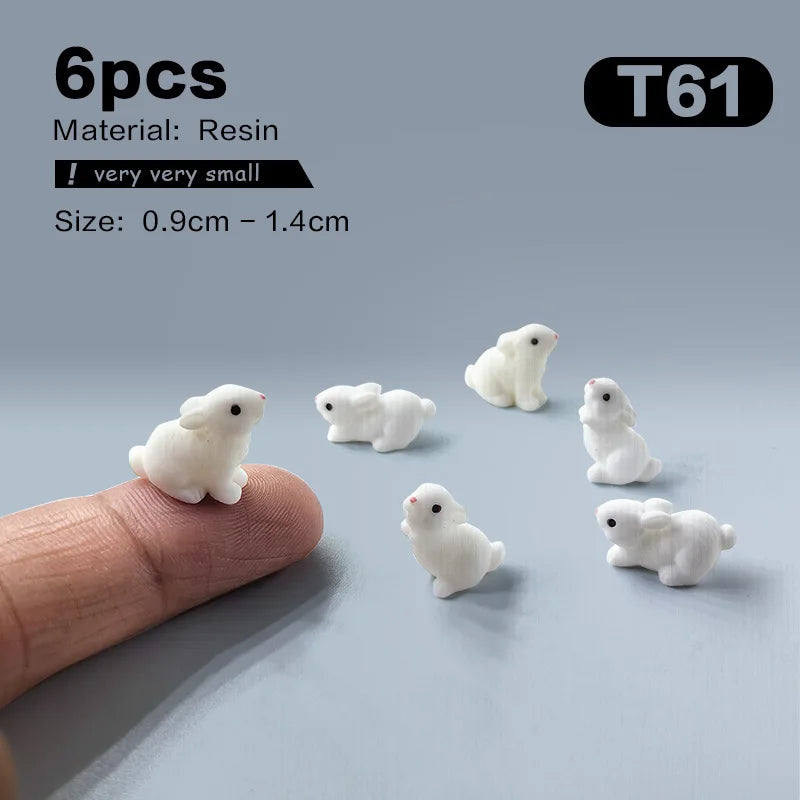 Hot Easter Cute Rabbit Figurine - Image 13