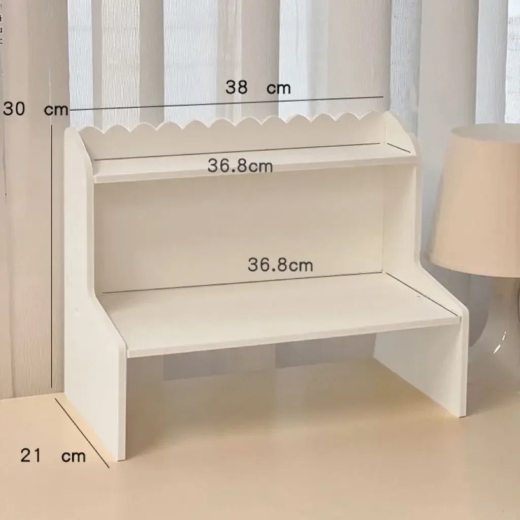 INS Desktop Elevation Stand with Drawers – Multifunctional Storage & Display Rack for Student and Home Office Desks - Image 9