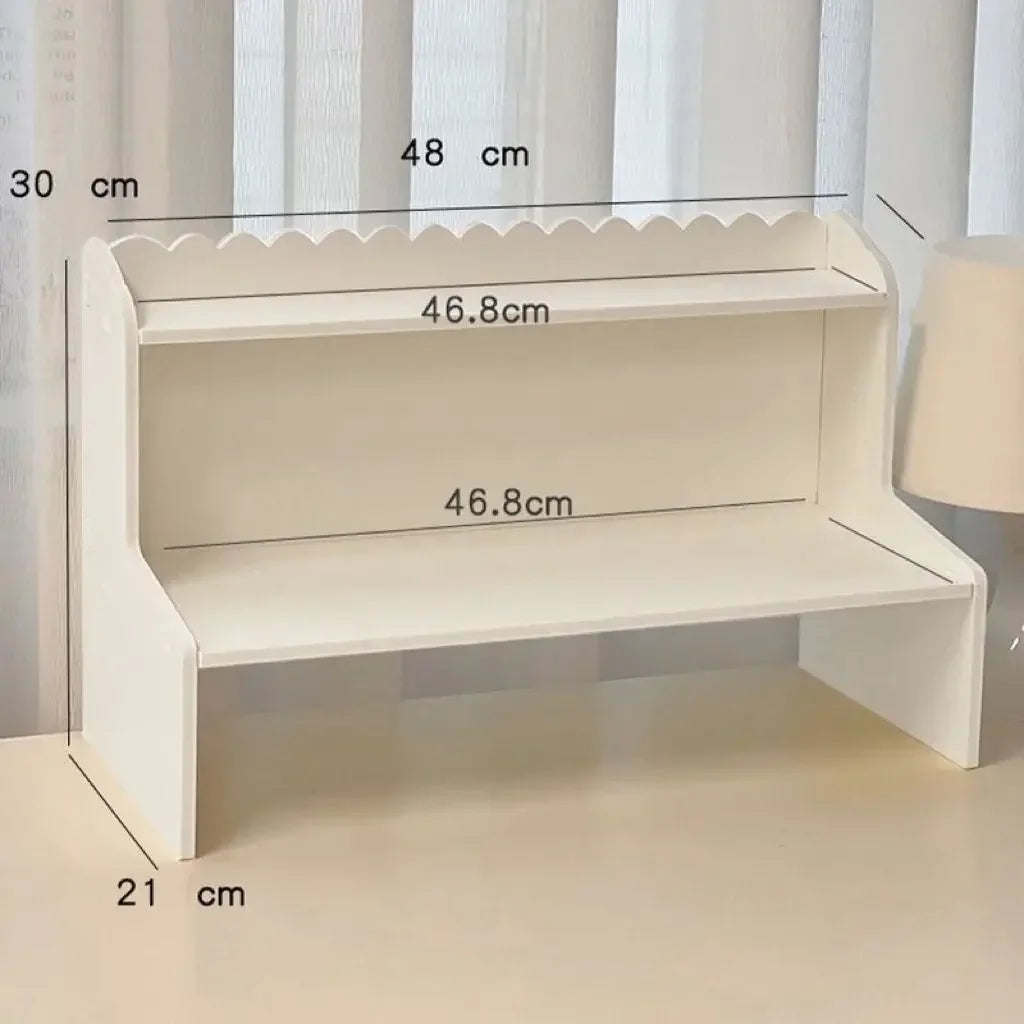 INS Desktop Elevation Stand with Drawers – Multifunctional Storage & Display Rack for Student and Home Office Desks - Image 13