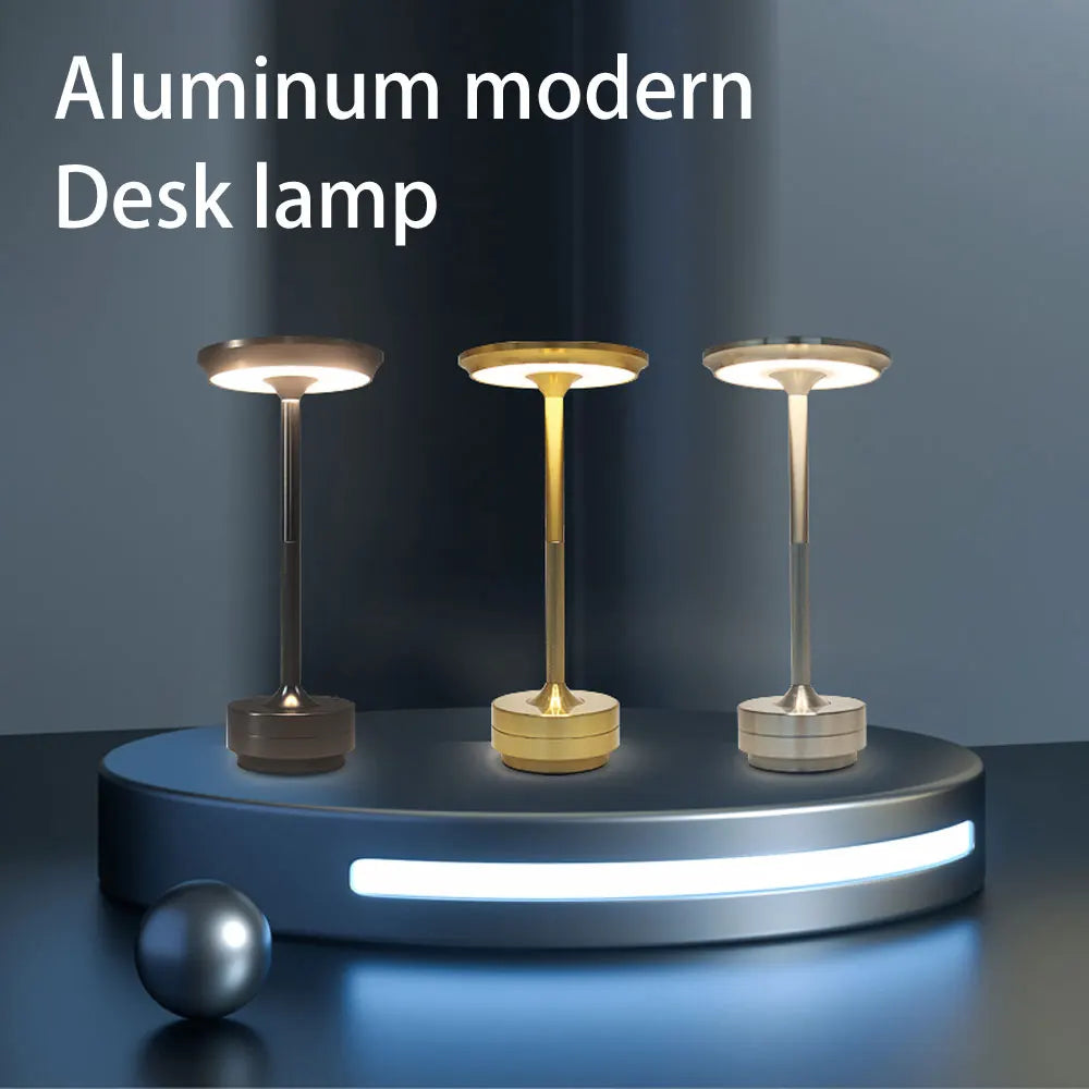 Creative Rechargeable LED Table Lamp – Touch Night Light for Home, Office & Decor - Image 3