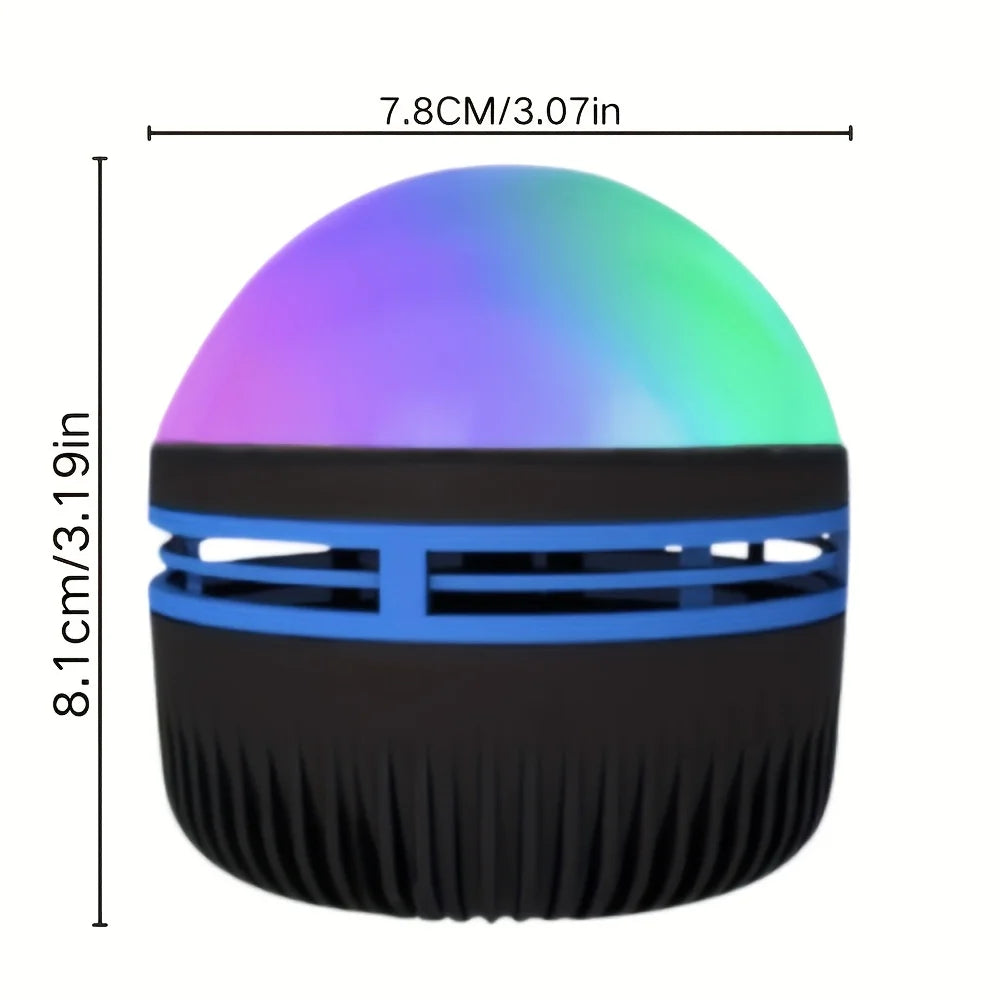 Aurora Borealis Starry Sky Projector – LED Galaxy Night Light with Remote Control & 7 Lighting Effects - Image 4