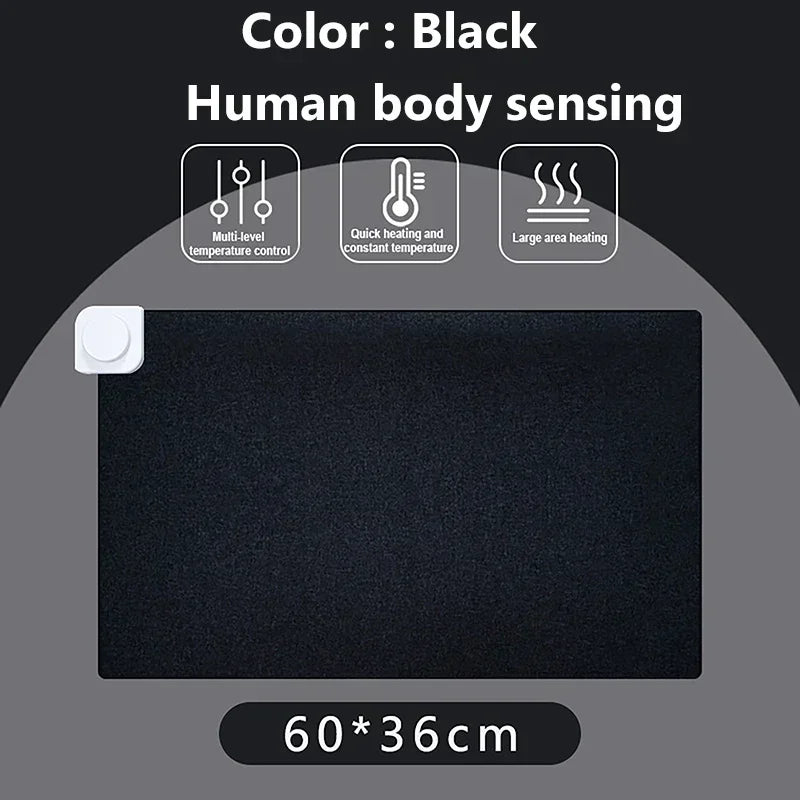 Digital Display Heated Mouse Pad – Electric Hand Warmer Desk Mat with Temperature Display for Office & Home Use - Image 13