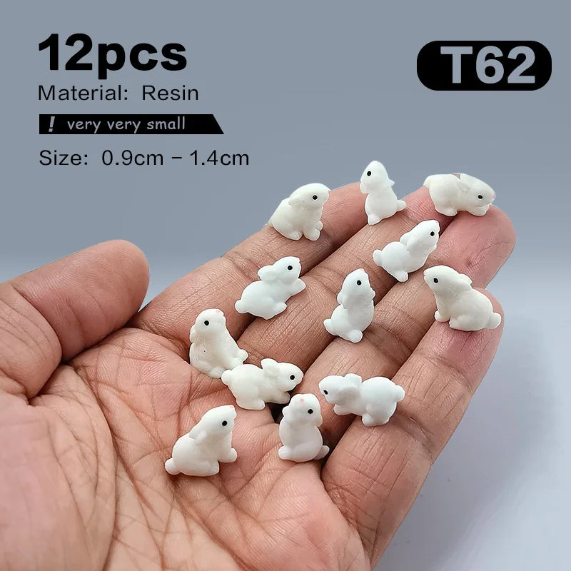 Hot Easter Cute Rabbit Figurine - Image 12