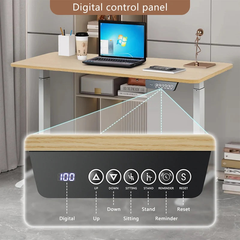 Height Adjustable Electric Desk – Motorized Sit-Stand Computer Table for Home Office & Gaming - Image 5