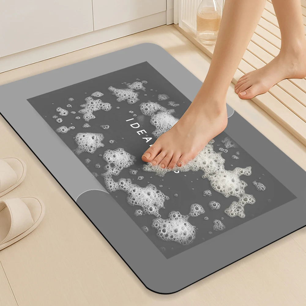 Diatomite Bath Mat – Non-Slip, Anti-Mould Absorbent Mat for Bathroom, Kitchen & Bedroom Use - Image 4