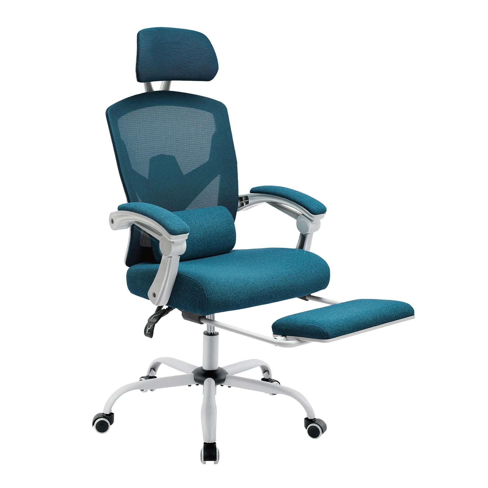 JHK Ergonomic Reclining High Back Mesh Gaming Chair – Rocking Computer Desk Chair with Lumbar Support - Image 8