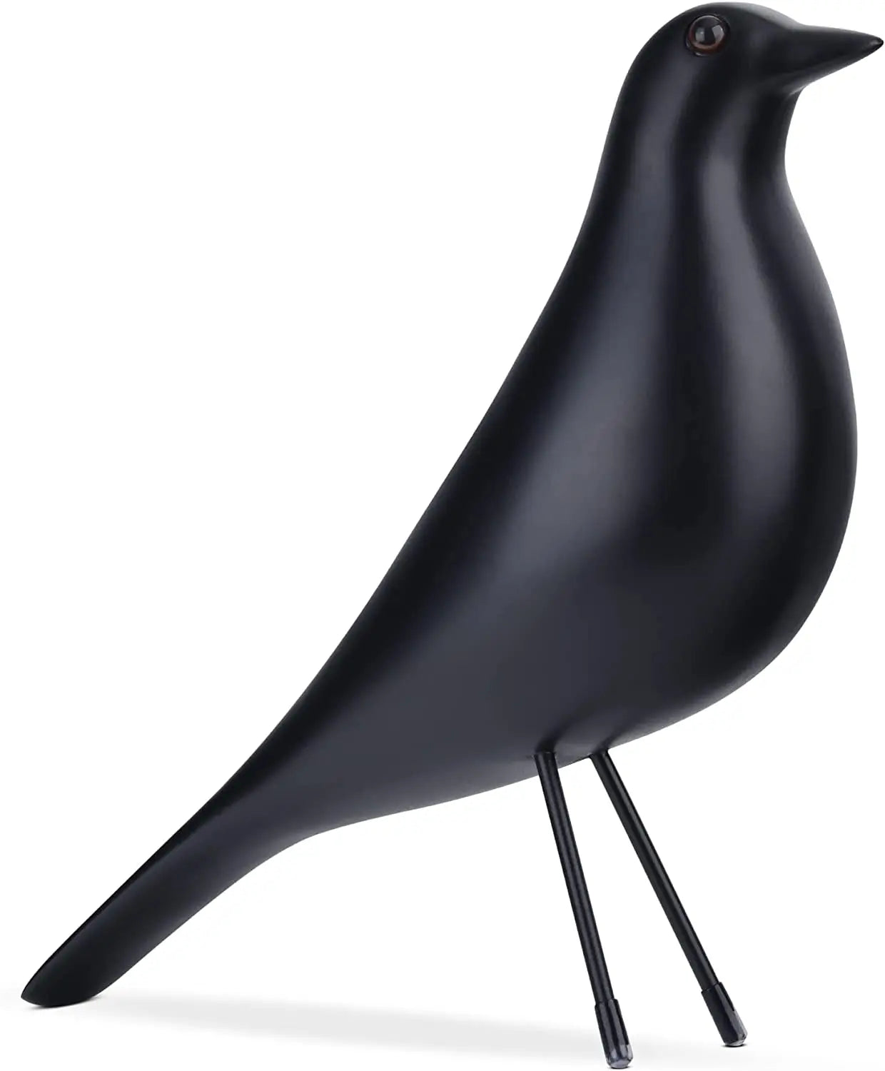 Black Bird Figurine – Resin Bird Statue Sculpture, Modern Minimalist Decorative Ornament for Living Room, Bedroom, or Office - Image 10