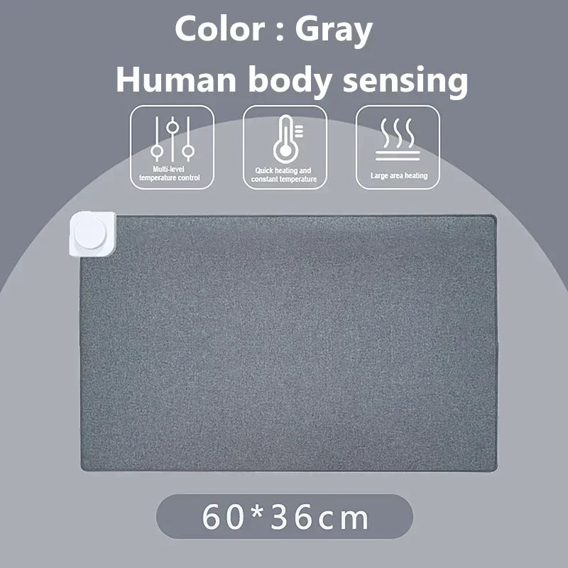 Digital Display Heated Mouse Pad – Electric Hand Warmer Desk Mat with Temperature Display for Office & Home Use - Image 12