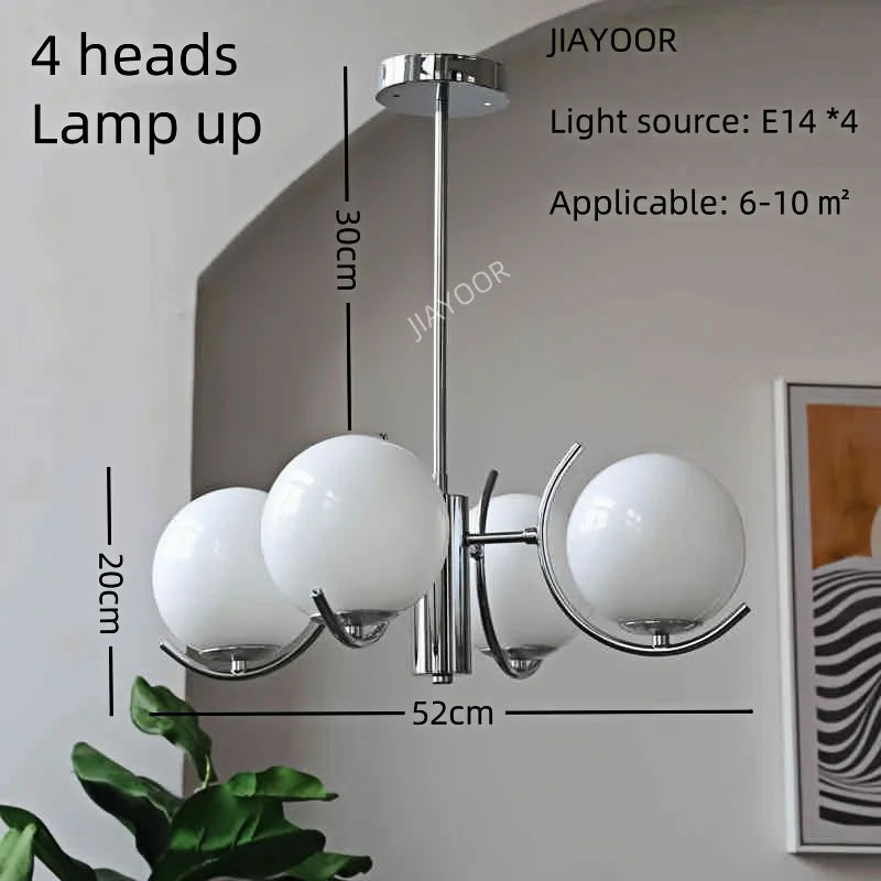 Nordic LED Chandelier – Vintage Modern Pendant Light for Living Room, Dining & Bedroom - Image 11