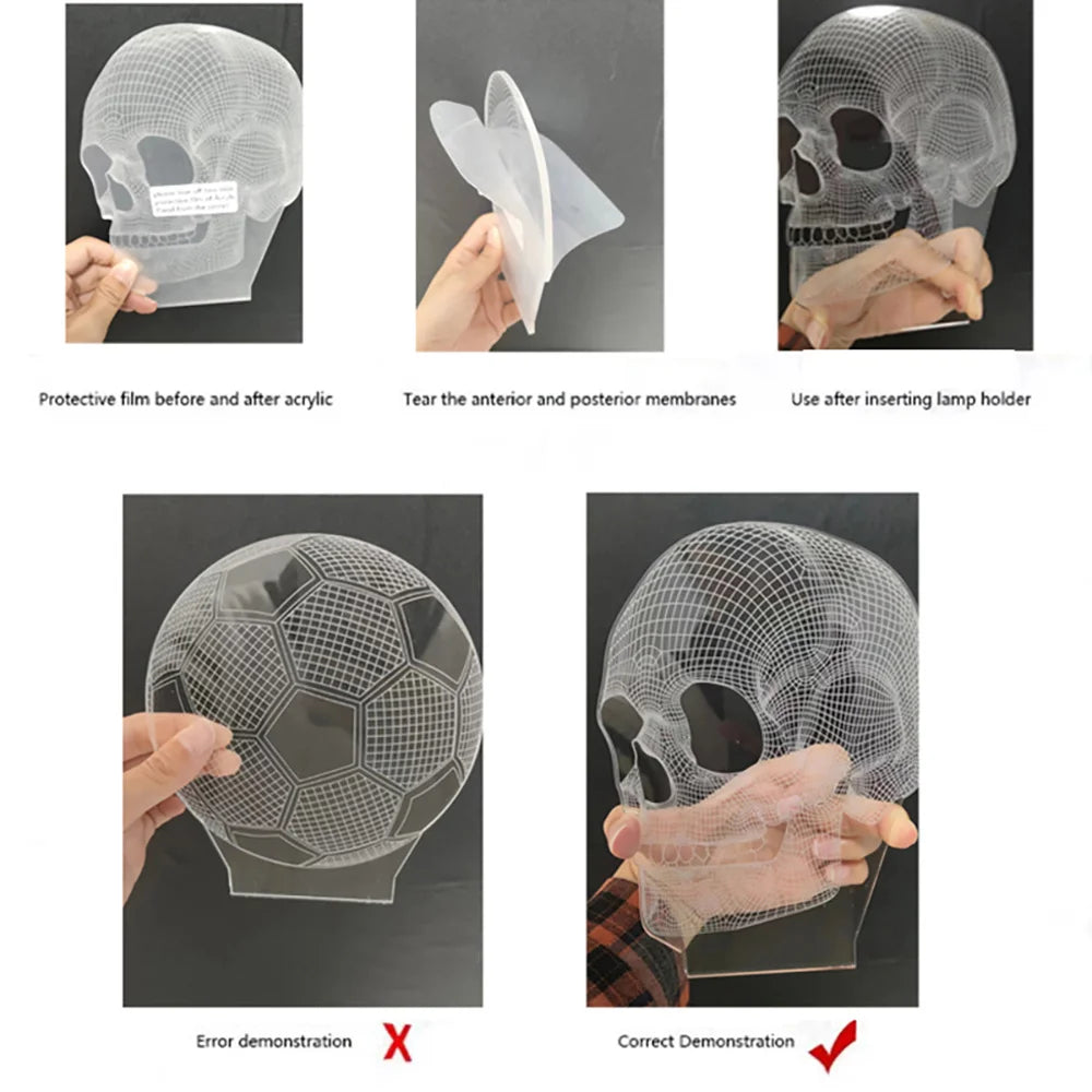 3D LED Gaming Table Lamp – Game-Themed Night Light for Kids & Gaming Room Decor - Image 3