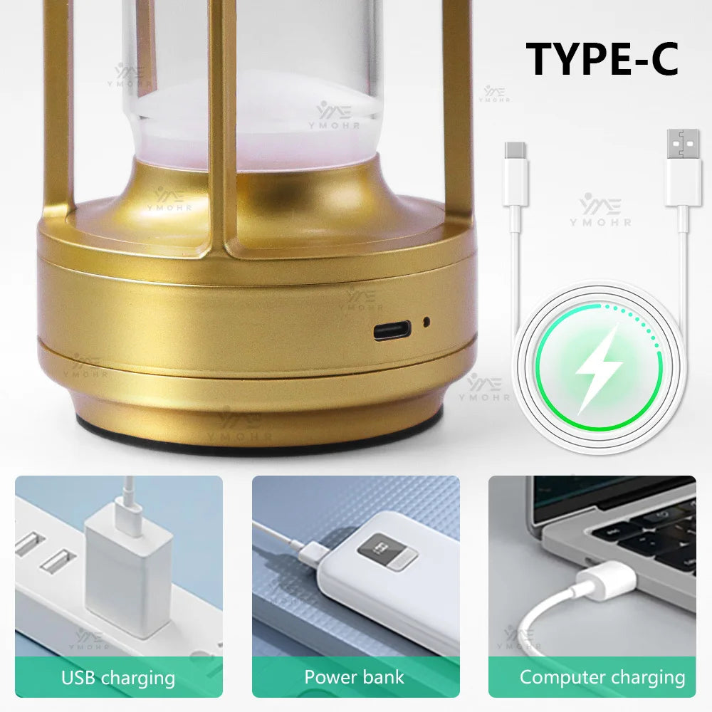 Portable Wireless Table Lamp – LED Touch Night Light for Home & Decor - Image 4