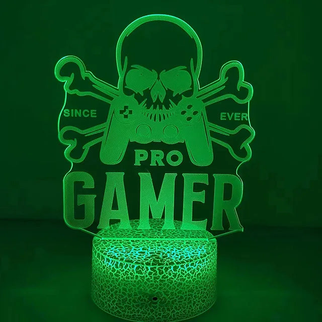 3D LED Gaming Table Lamp – Game-Themed Night Light for Kids & Gaming Room Decor - Image 22