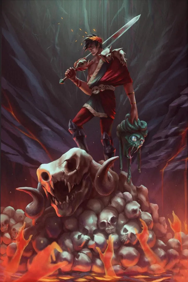 Classic Hades Game Cover Poster – Canvas Wall Art for Gaming Room Decor - Image 11