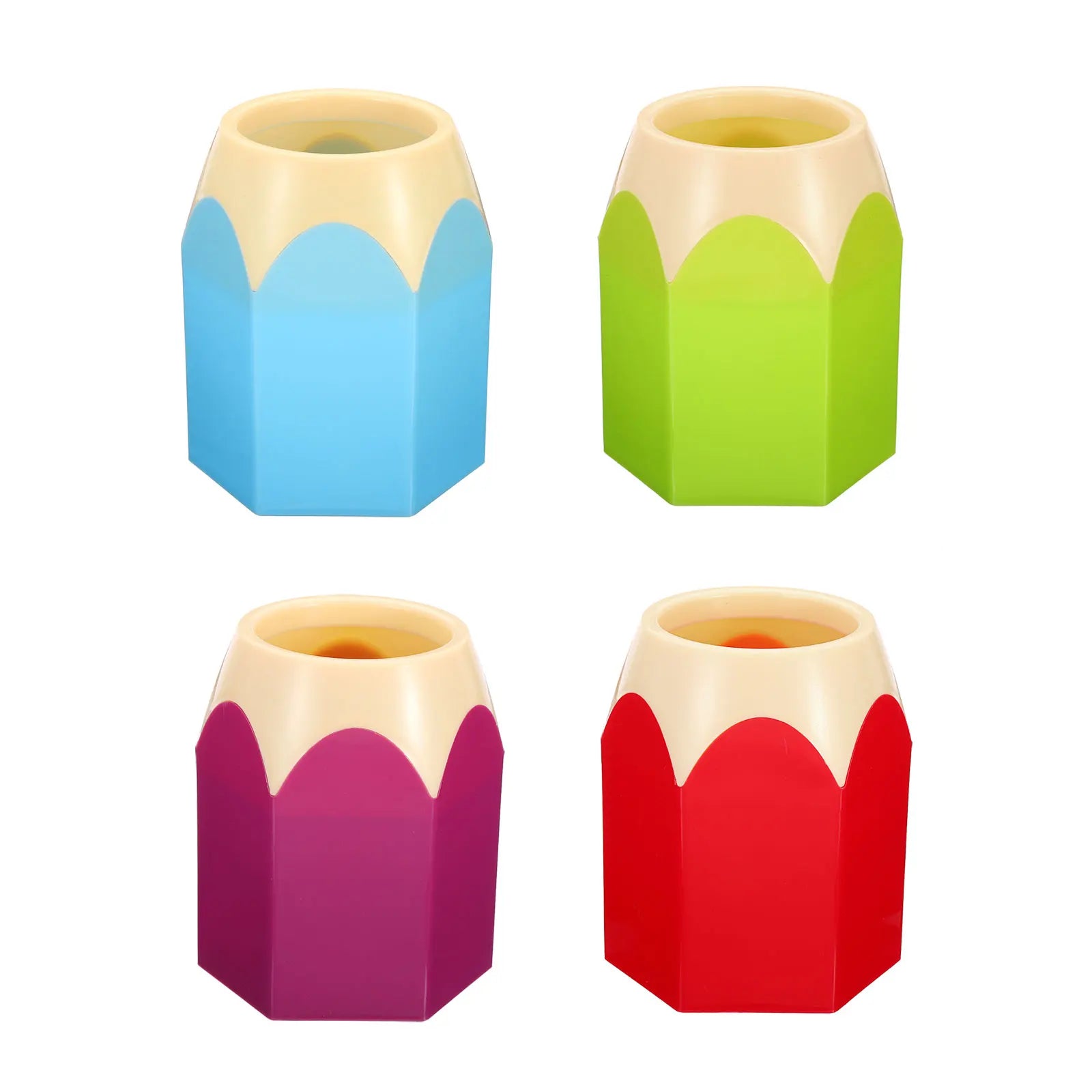 3–5Pc Multifunction Pen Holder Set – Cute Pencil & Brush Containers for Desktop Organization and Decoration - Image 11