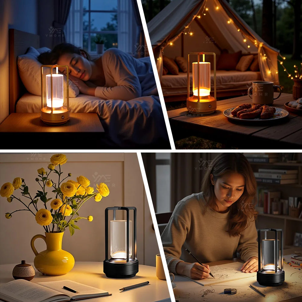 Portable Wireless Table Lamp – LED Touch Night Light for Home & Decor - Image 6