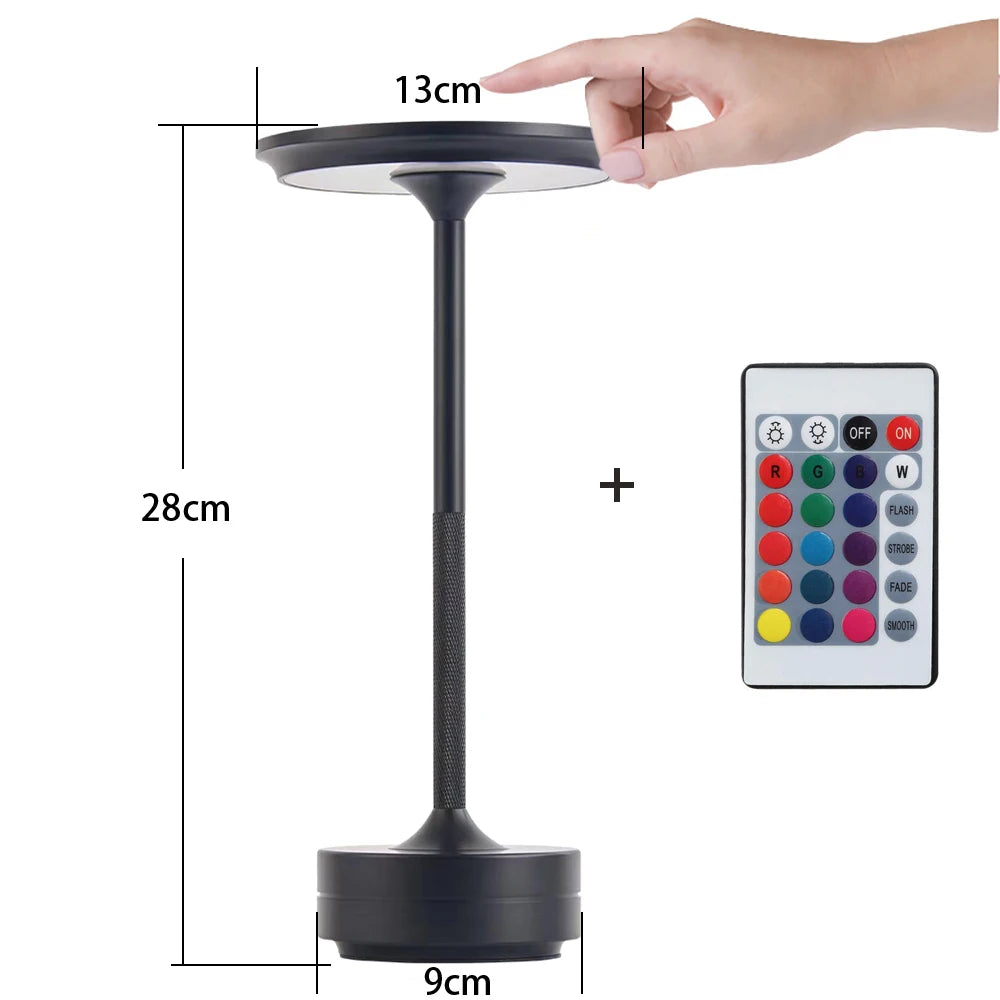 Creative Rechargeable LED Table Lamp – Touch Night Light for Home, Office & Decor - Image 10