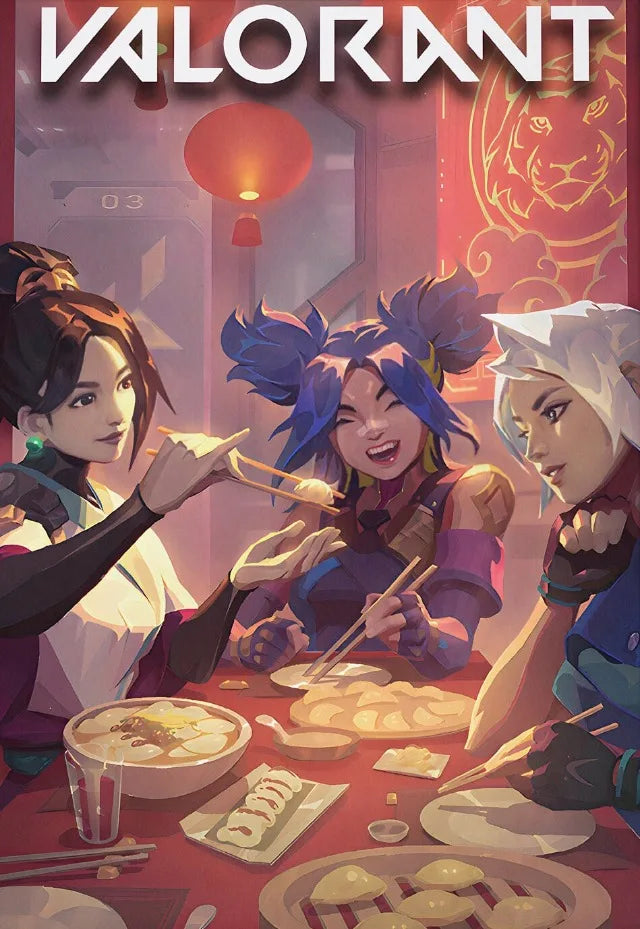 Popular Video Shooter Game Valorant Poster – Canvas Wall Art for Gaming Room Decor - Image 10