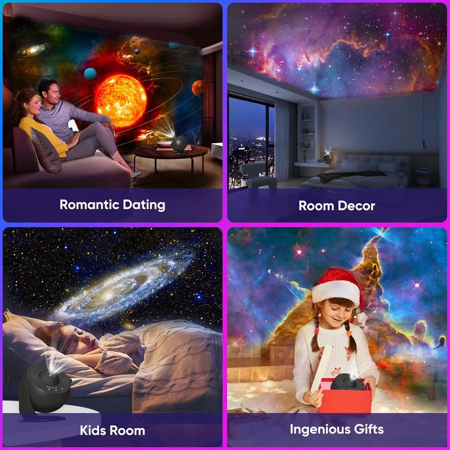 Mexllex HD Starry Sky Globe Projector – Galaxy LED Planetarium Night Light for Bedroom & Gifts - Image 6