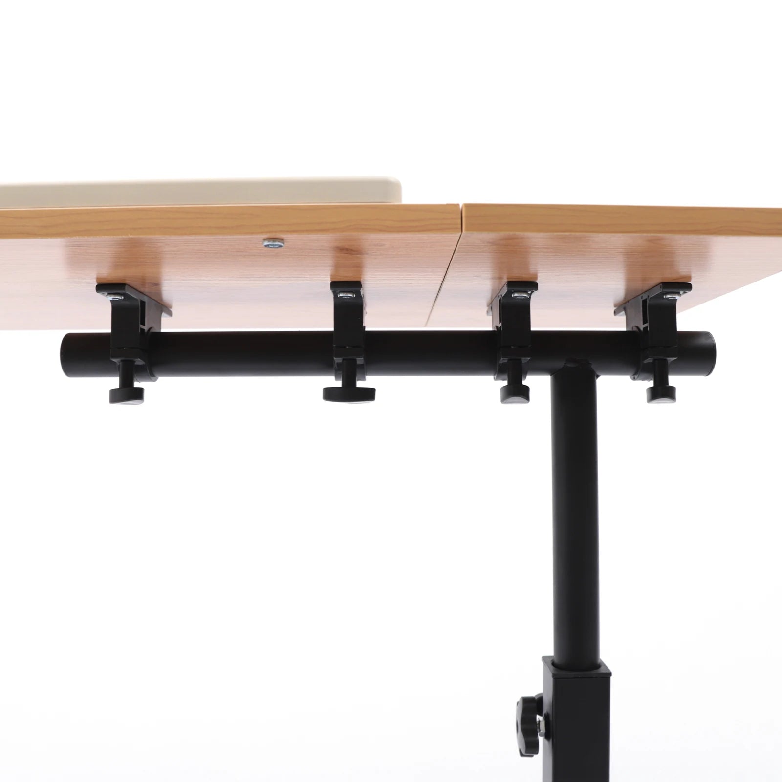 Adjustable Laptop Desk – Ergonomic with Height & Angle Adjustment and Lockable Wheels for Comfort & Mobility - Image 6