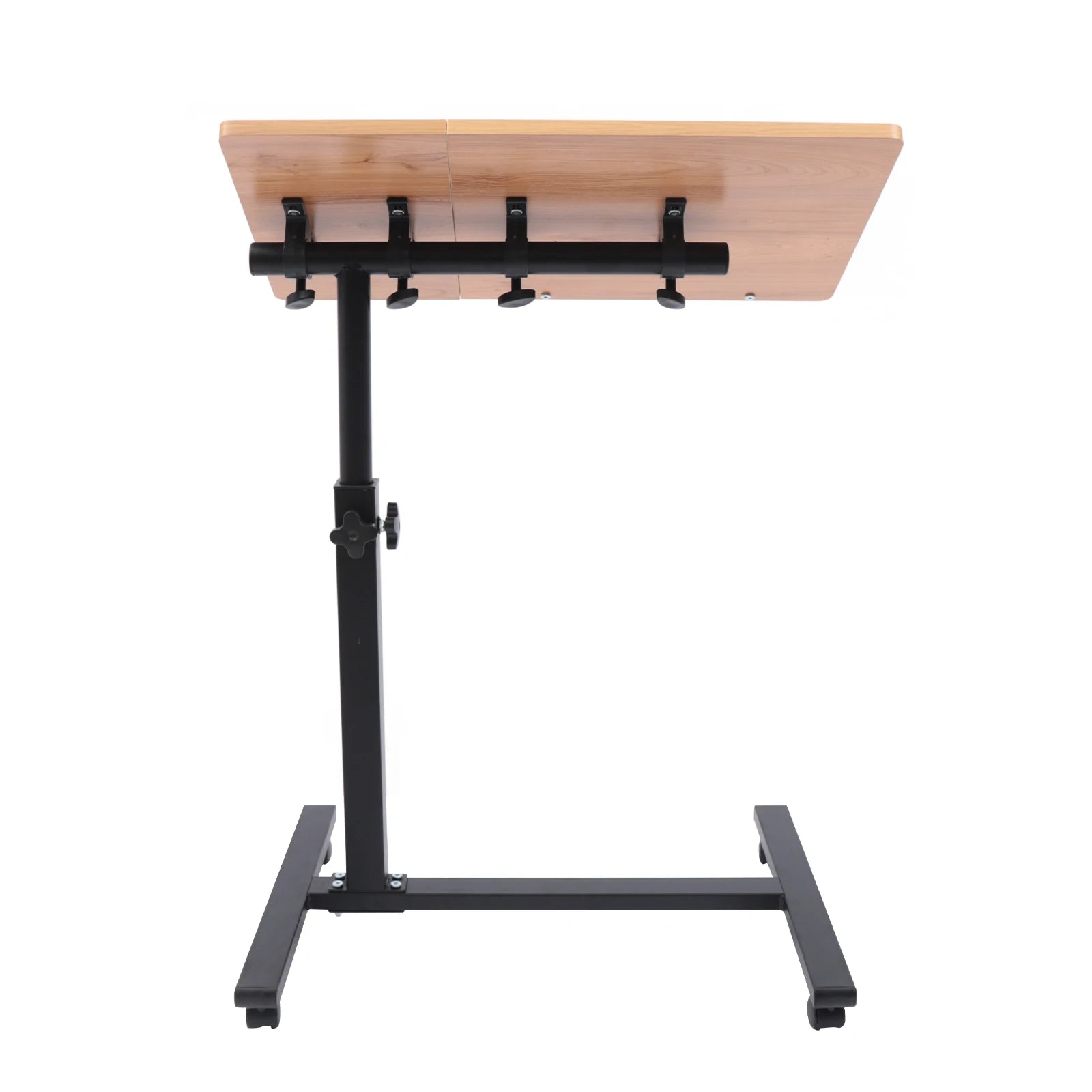 Adjustable Laptop Desk – Ergonomic with Height & Angle Adjustment and Lockable Wheels for Comfort & Mobility - Image 4