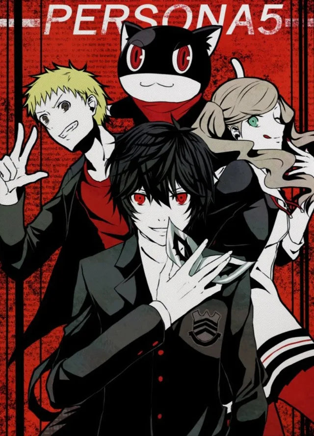 Persona 5 Canvas Poster – Japanese Classic Video Game Wall Art for Gaming Room & Home Decor - Image 14