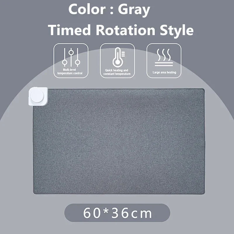 Digital Display Heated Mouse Pad – Electric Warming Desk Mat with Temperature Display for Office & Home Use - Image 17