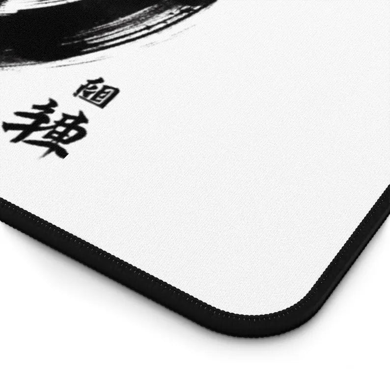 Desk Mat with Chinese & Japanese Traditional Kanji Calligraphy – Mouse Pad & Office Decor Accessory for Zen Workspace - Image 2