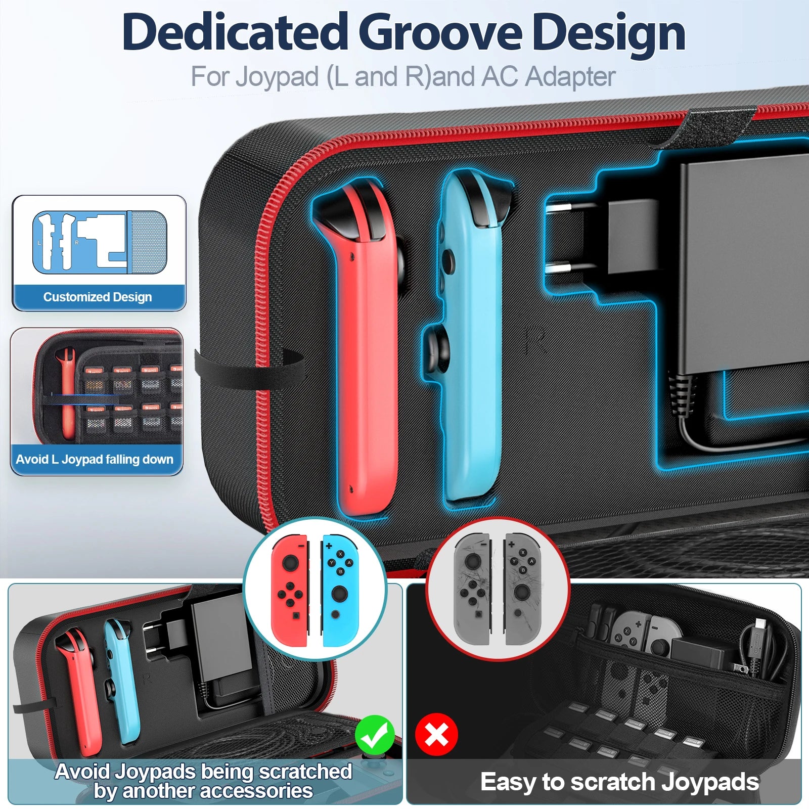 Large Storage Bag for Nintendo Switch OLED - Image 4