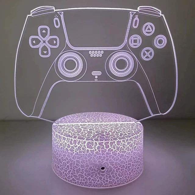 3D LED Gaming Table Lamp – Game-Themed Night Light for Kids & Gaming Room Decor - Image 18