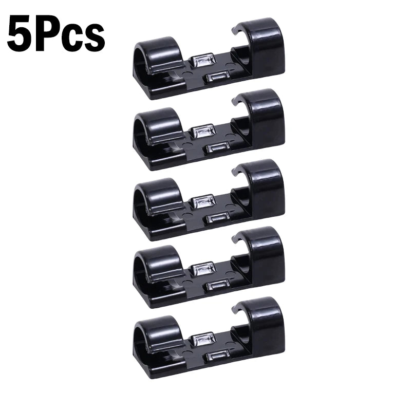 1β60Pcs Self-Adhesive Cable Clips Organizer - Image 8