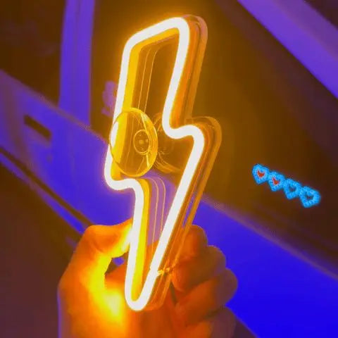 Car Interior Decorative Ambient Light – Heart-Shaped Neon LED Atmosphere Lamp for Windows - Image 11