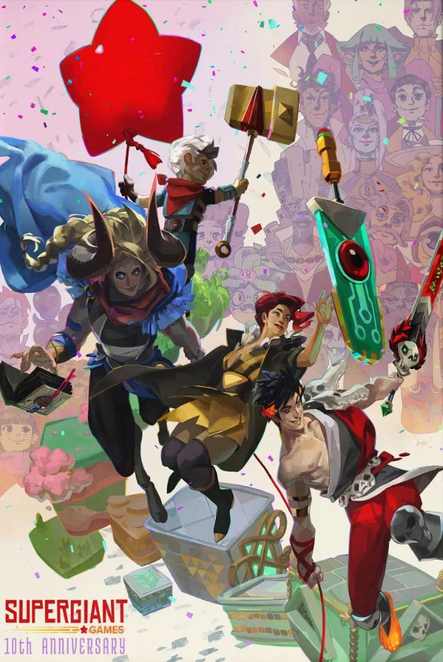 Classic Hades Game Cover Poster – Canvas Wall Art for Gaming Room Decor - Image 15